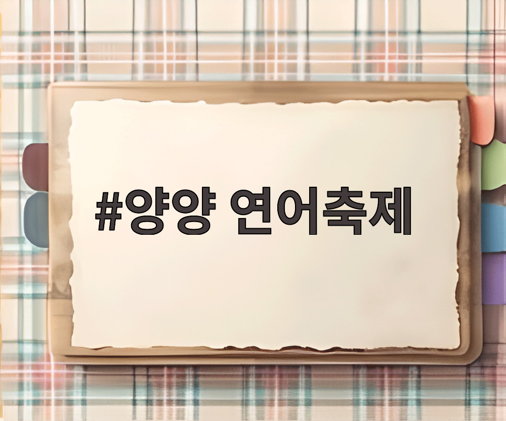 양양 연어축제