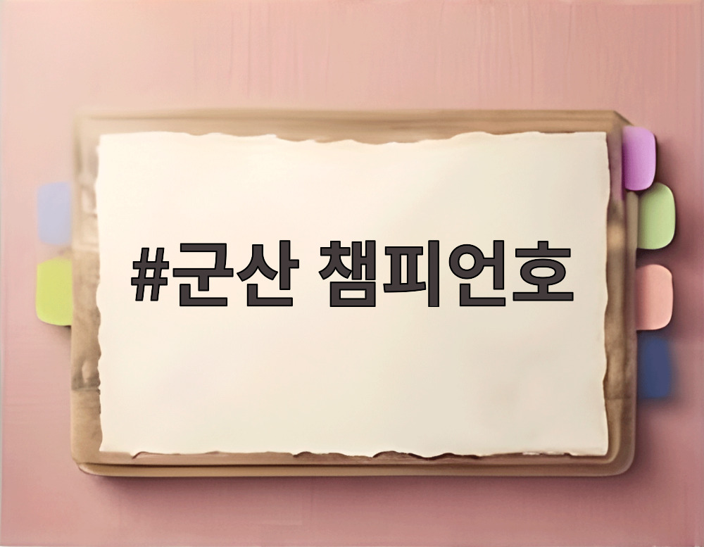 군산 챔피언호