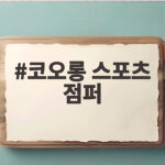 코오롱 스포츠 점퍼