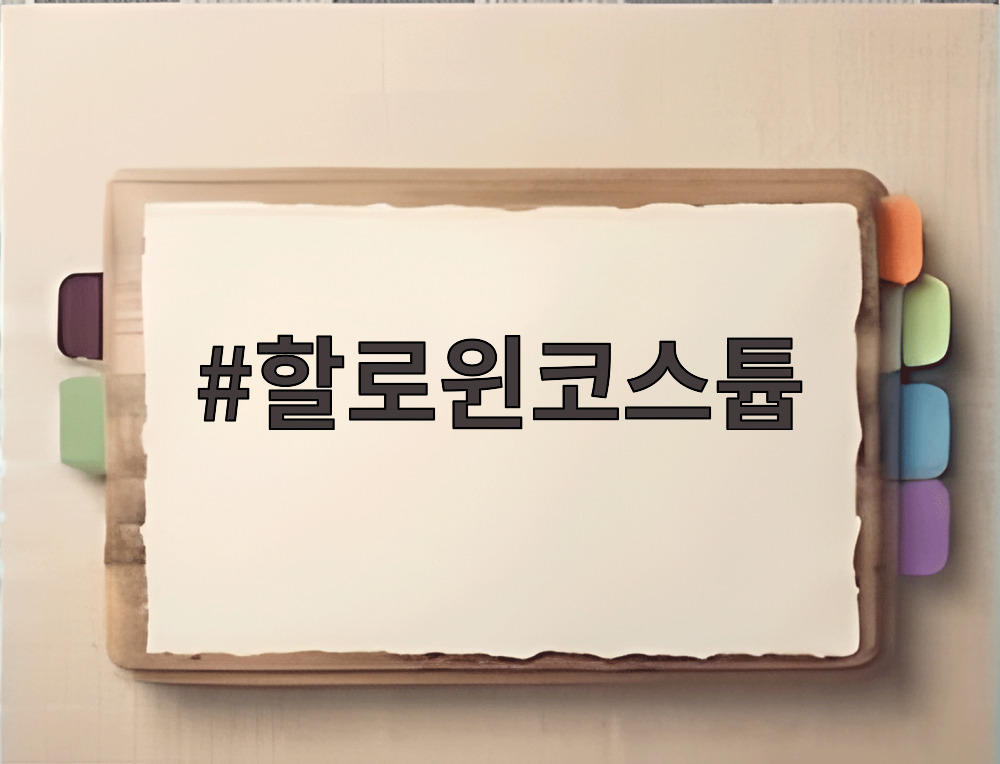할로윈코스튭