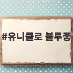 유니클로 블루종
