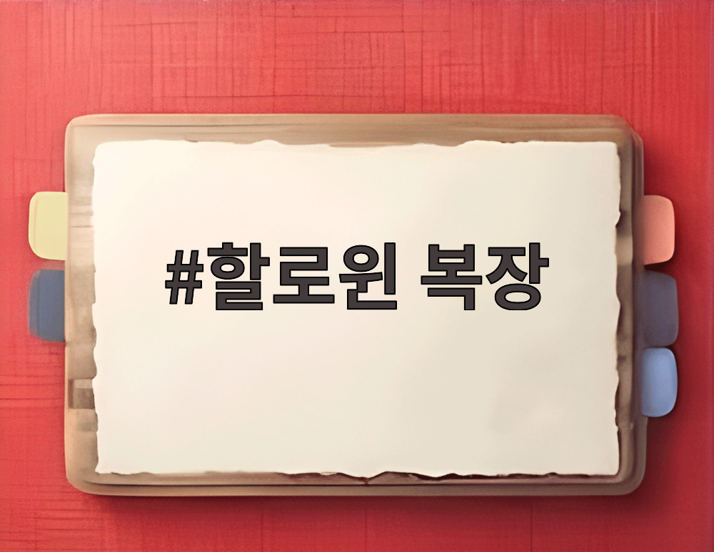 할로윈 복장