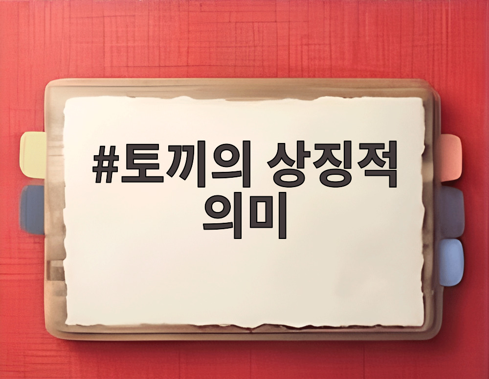 토끼의 상징적 의미