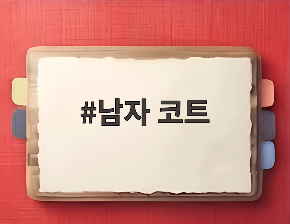 남자 코트