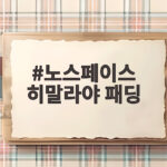 노스페이스 히말라야 패딩