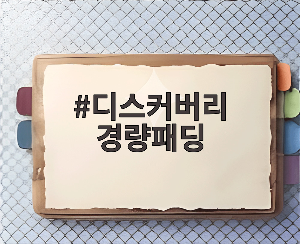 디스커버리 경량패딩