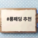 롱패딩 추천